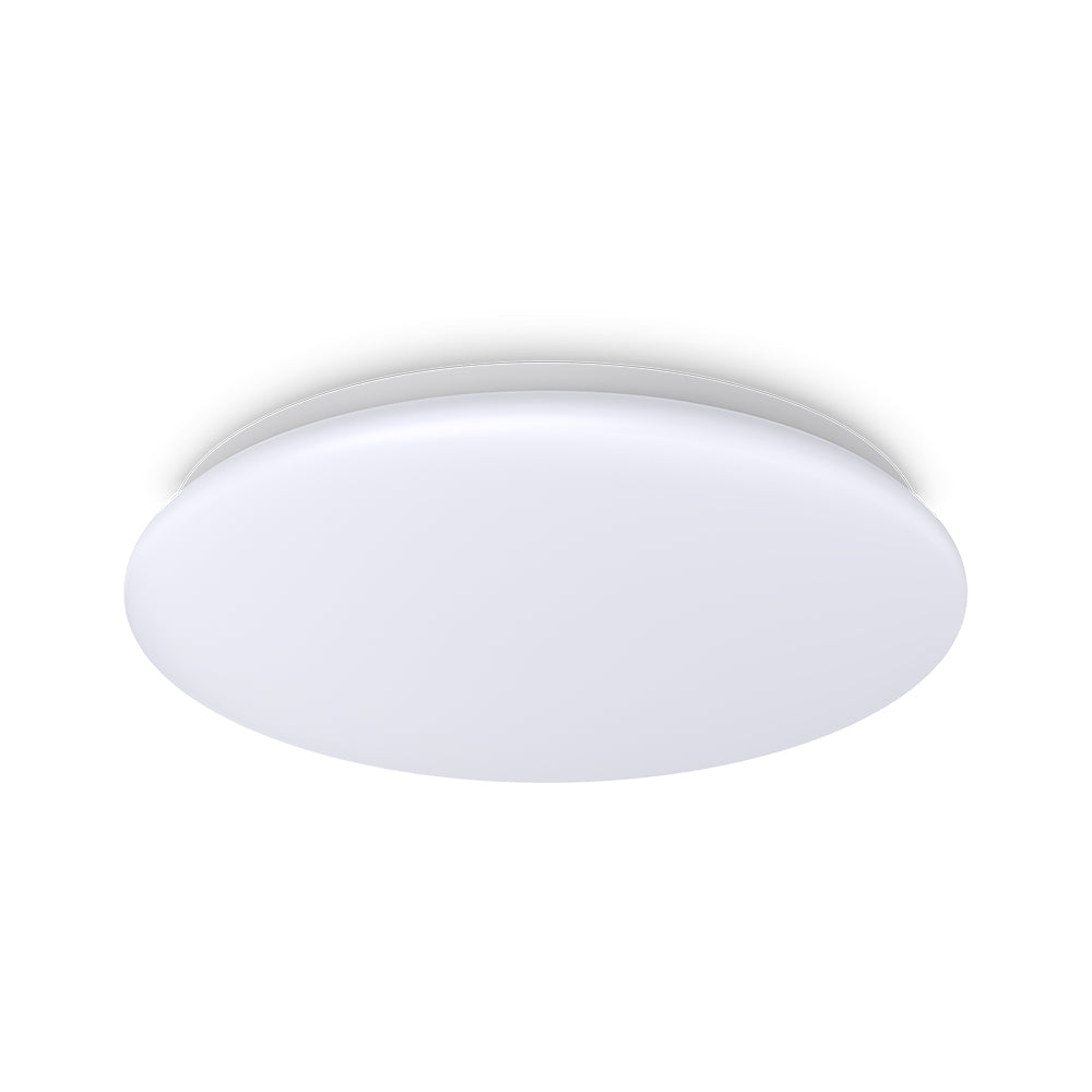 Atom AT3013/SLIM/25/TRI/S SERIES II Sensor LED Oyster Light - 24W, 400mm, Tri-Colour-Atom Lighting-Ozlighting.com.au