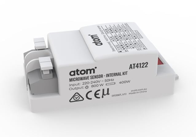 Atom AT4122 SENSOR - Microwave Sensor 16M Internal Kit IP20-Atom Lighting-Ozlighting.com.au