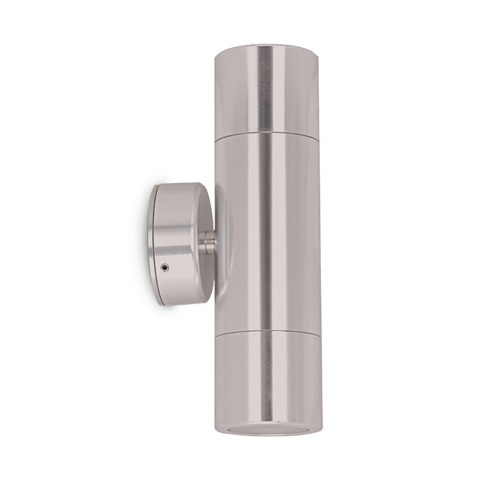 Atom AT5004/AND/AT/LED Series II Up/Down Wall Light 2 x 6W Tri-Colour - Titanium-Atom Lighting-Ozlighting.com.au