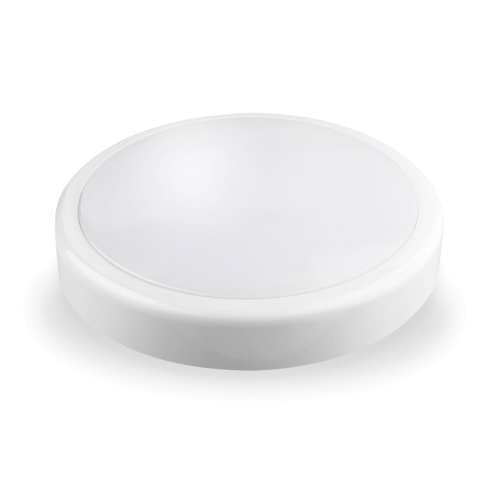 Atom AT5709/WH/TRI/CF Bunker Light Tri-Colour with Corridor Sensor - White-Atom Lighting-Ozlighting.com.au