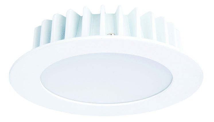 Atom AT9027/WH/WW Dimmable Downlight 9W 3000K - White-Atom Lighting-Ozlighting.com.au