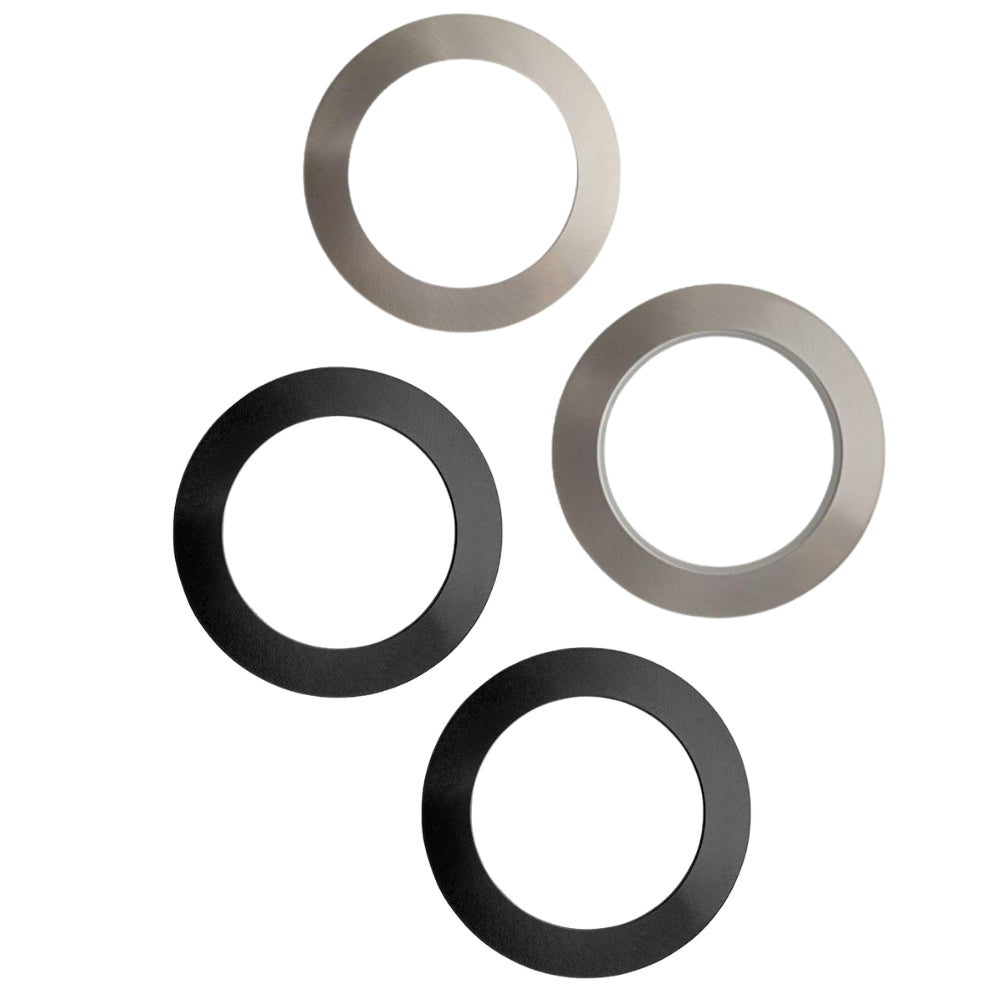 Atom AT9039 - Brushed Chrome Deep/Flat Face Trim Accessory for Atom AT9039 Series-Atom Lighting-Ozlighting.com.au
