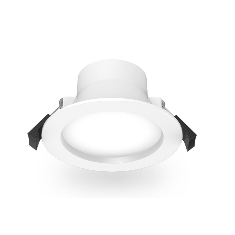 Atom AT9039 LED Downlight - 8W, Tri-Colour, Dimmable, IP44, Round, Deep Face, Flat Face-Atom Lighting-Ozlighting.com.au