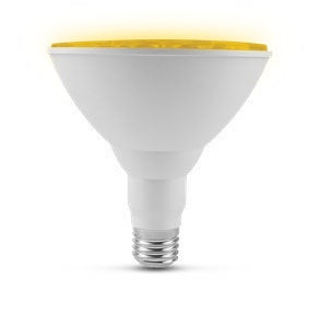 Atom AT9425/ES/YELLOW - 15W PAR38 E27 LED globe yellow-Atom Lighting-Ozlighting.com.au
