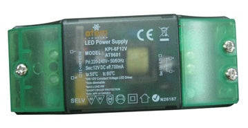 Atom AT9601 Constant-Voltage LED Driver 6W 12V DC-Atom Lighting-Ozlighting.com.au