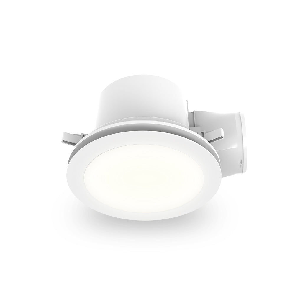 Atom GUST LED Exhaust Fan - 65W, CCT, 295mm, White-Atom Lighting-Ozlighting.com.au