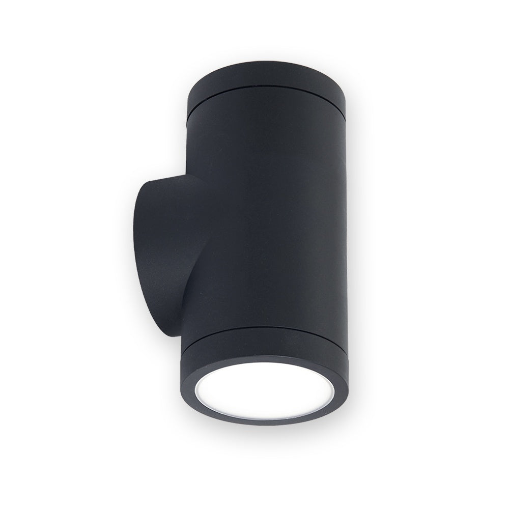 Atom SAMBA Up/Down LED Wall Light - Charcoal-Atom Lighting-Ozlighting.com.au