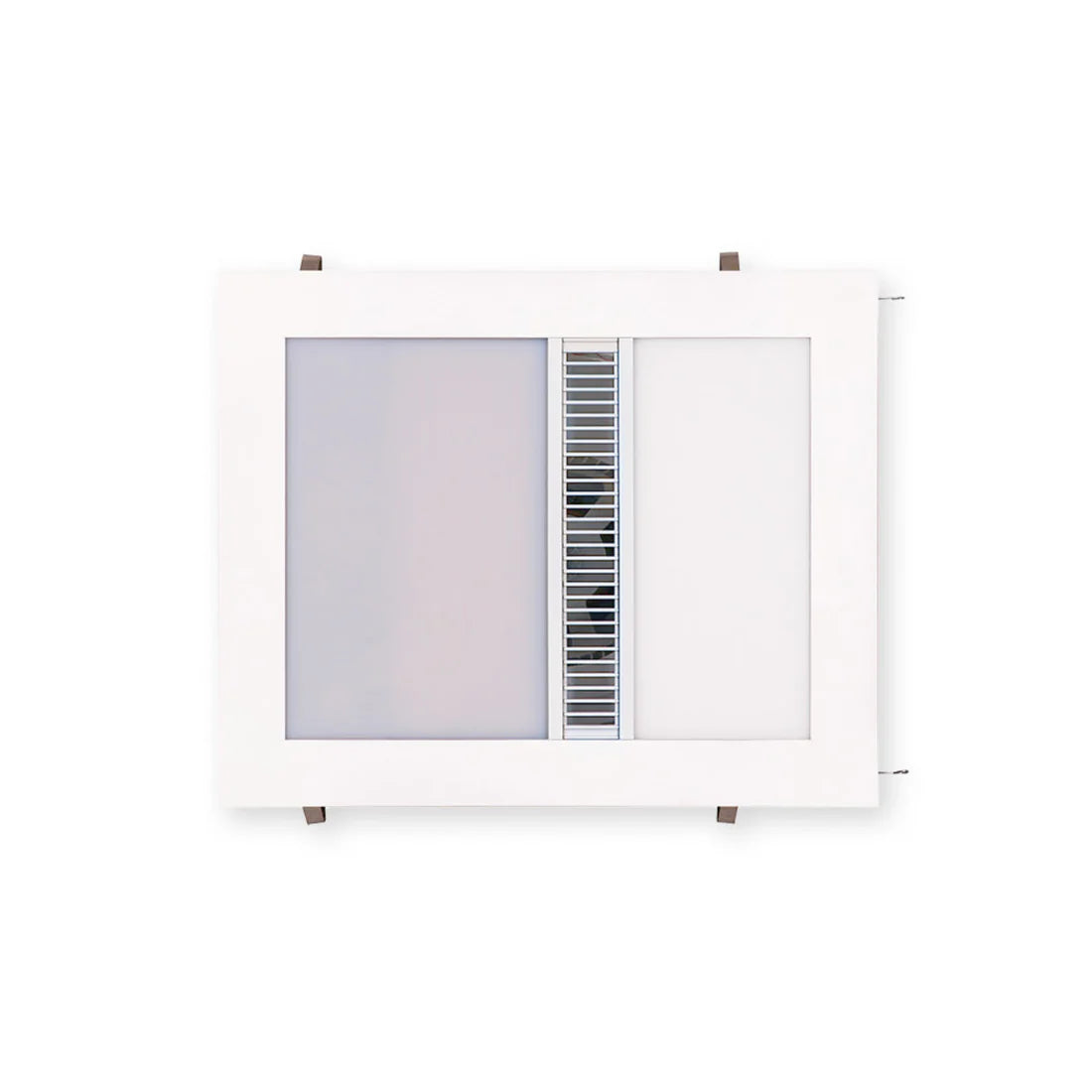 Atom ST MORTIZ SMALL Infrared Compact Bathroom Heater & Exhaust - 1000W, W/ LED Panels White- Tri-Colour-Atom Lighting-Ozlighting.com.au