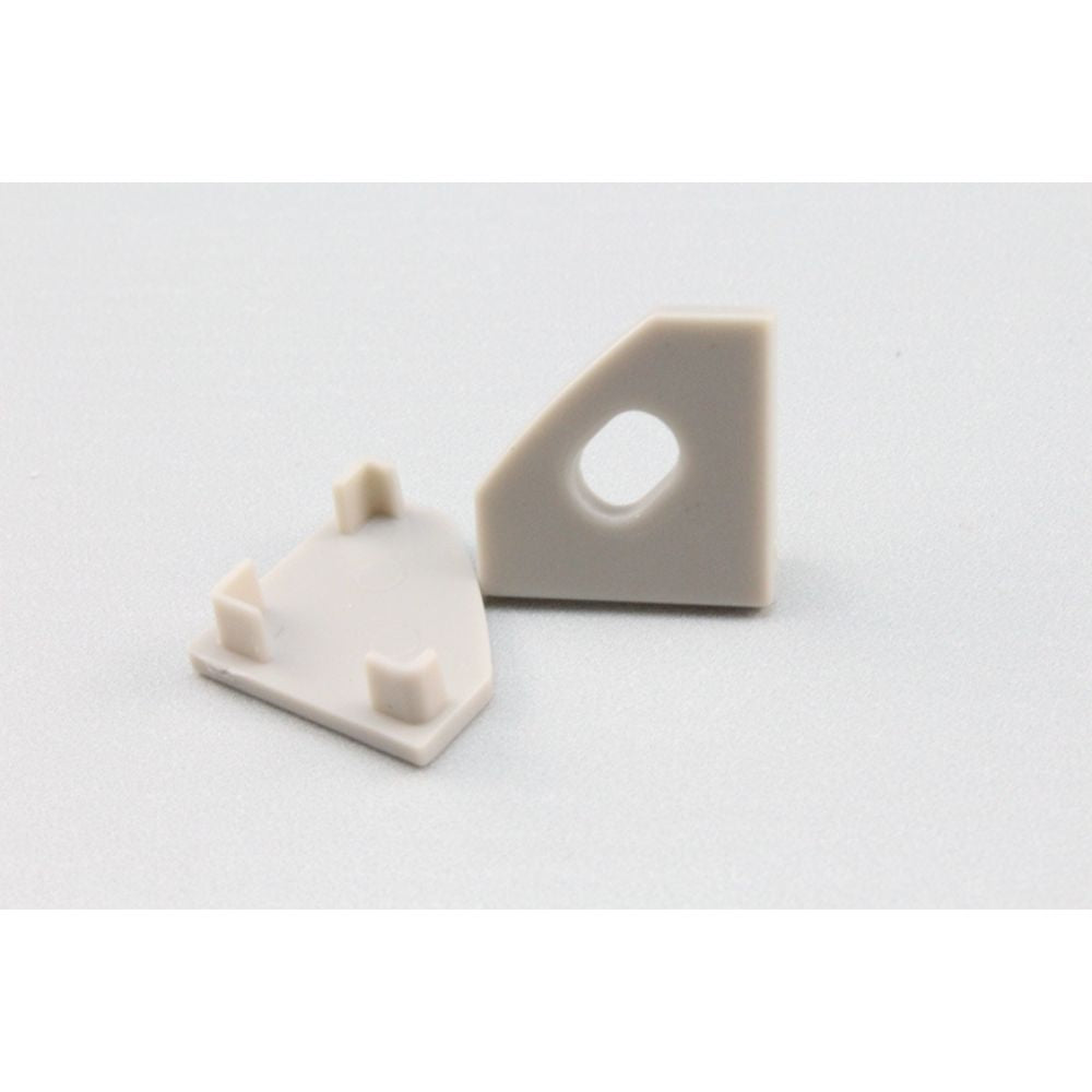 Azoogi ANODISED Aluminium Corner Profile - Flat Diffuser - 18.4mm-Azoogi-Ozlighting.com.au