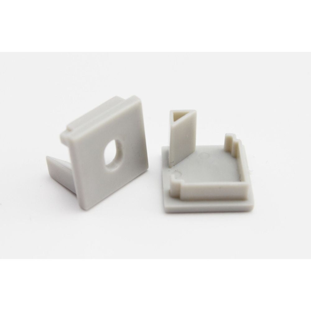 Azoogi ANODISED Aluminium Corner Profile - Square Diffuser - 16mm-Azoogi-Ozlighting.com.au