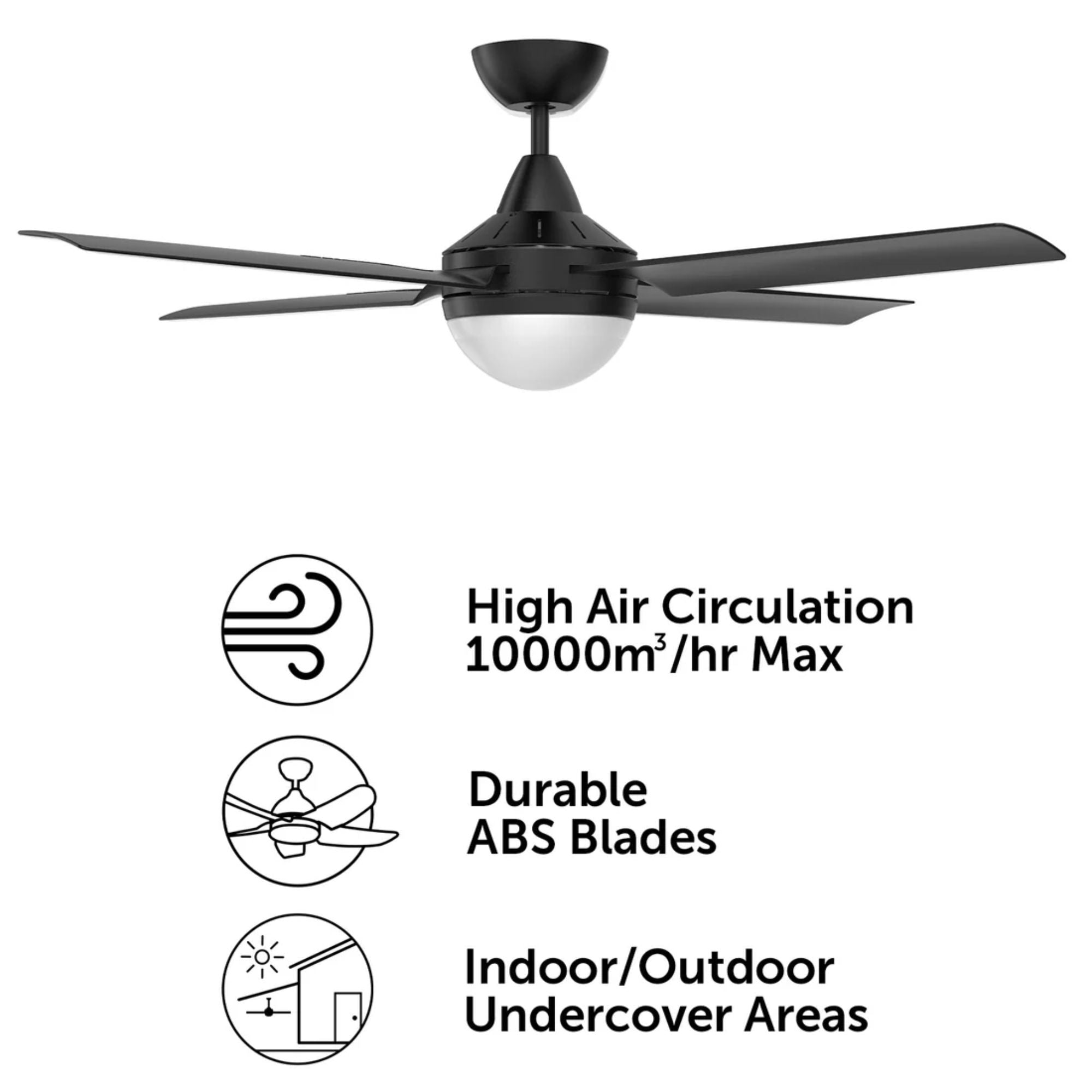 Brilliant CAIRNS - 48" DC Ceiling Fan with Light-Brilliant Lighting-Ozlighting.com.au