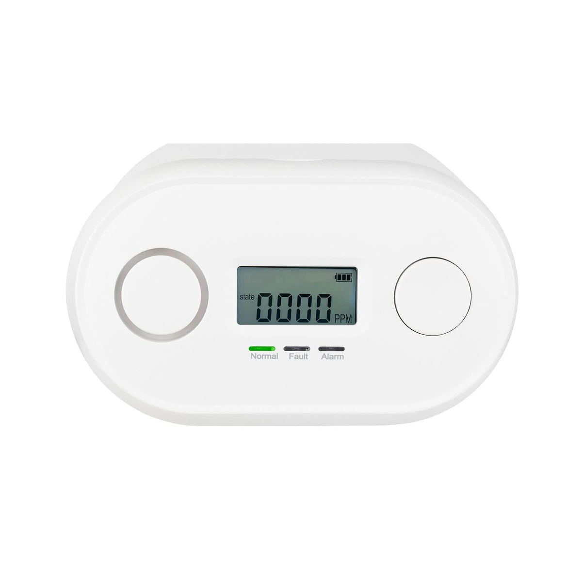 Brilliant Interconnected Carbon Monoxide Alarm with Digital Display-Brilliant Lighting-Ozlighting.com.au