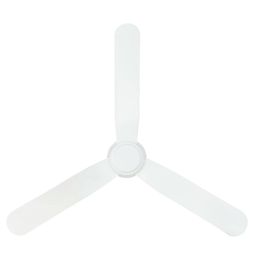 Brilliant PRESTON DC Ceiling Fan - 48" 1220mm Hugger, Matte White-Brilliant Lighting-Ozlighting.com.au