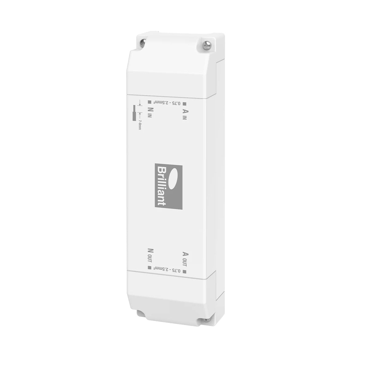 Brilliant RIPPLE Signal Filter 1050Hz - White-Brilliant Lighting-Ozlighting.com.au