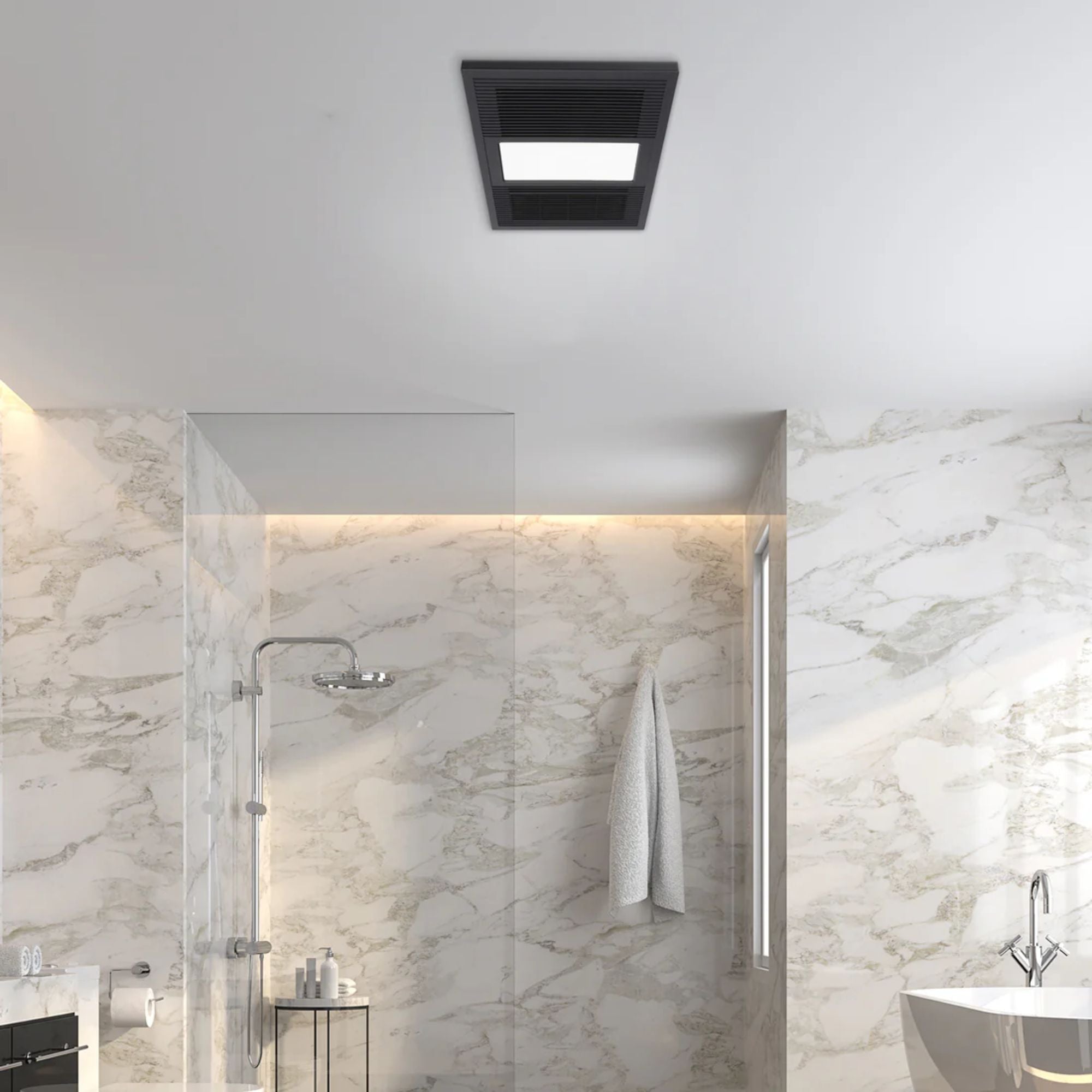 Brilliant SOLACE - XL 4-In-1 Bathroom Mate-Brilliant Lighting-Ozlighting.com.au