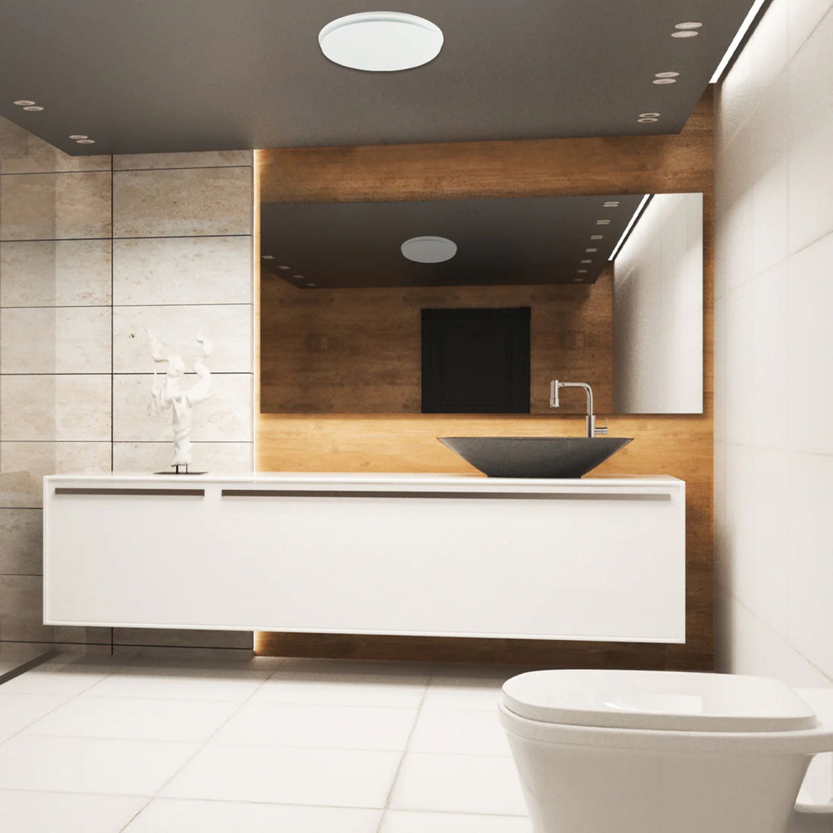 Brilliant TALON Exhaust Fan - White Talon Promax Round-Brilliant Lighting-Ozlighting.com.au