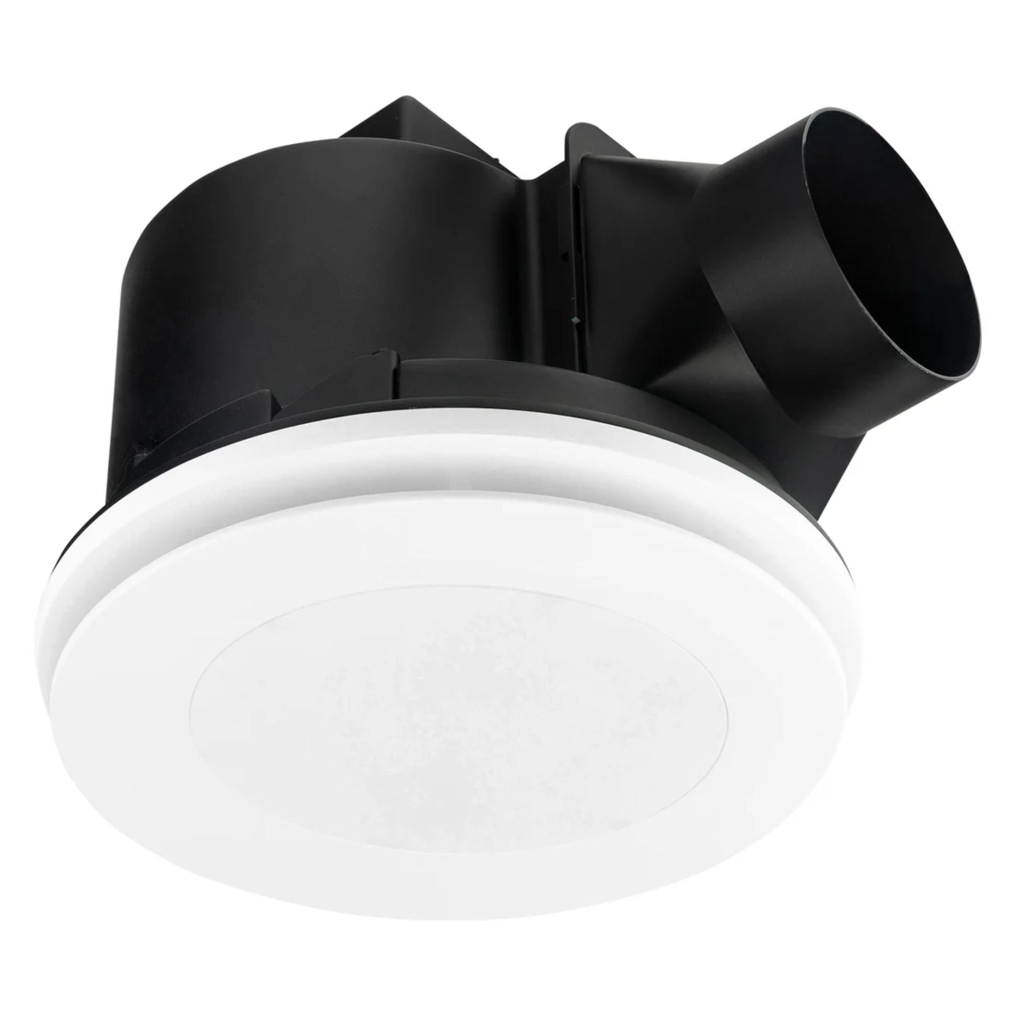 Brilliant TALON - White Promax Round Exhaust Fan with Light-Brilliant Lighting-Ozlighting.com.au
