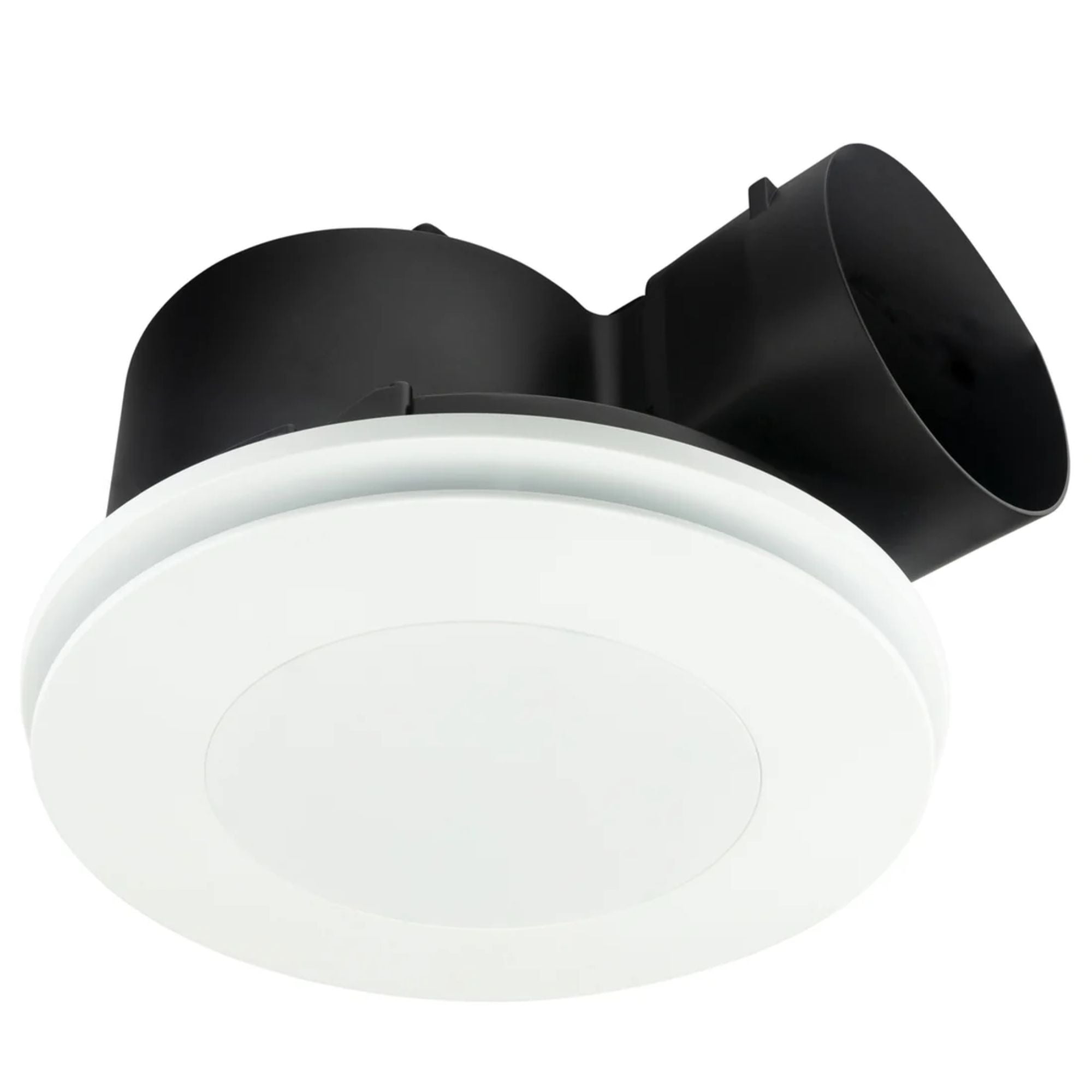 Brilliant TALON - White Talon Promax Round Exhaust Fan with Light-Brilliant Lighting-Ozlighting.com.au