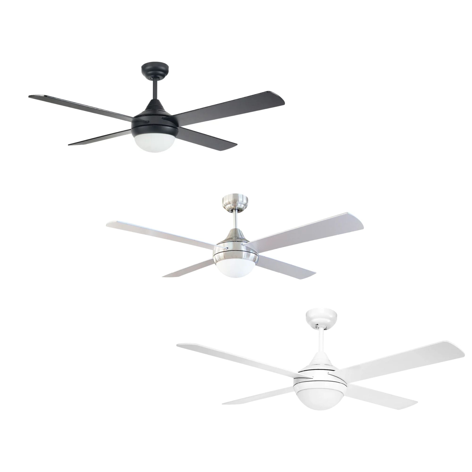Brilliant Tempo Plus - 52" AC Ceiling Fan with LED Light-Brilliant Lighting-Ozlighting.com.au