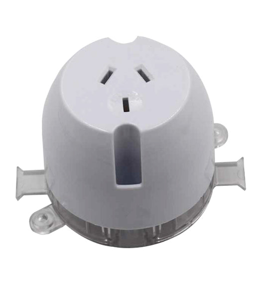 CLA 3-Pin Rear Connecting Single Surface Socket - (10pcs Pack)-CLA Lighting-Ozlighting.com.au