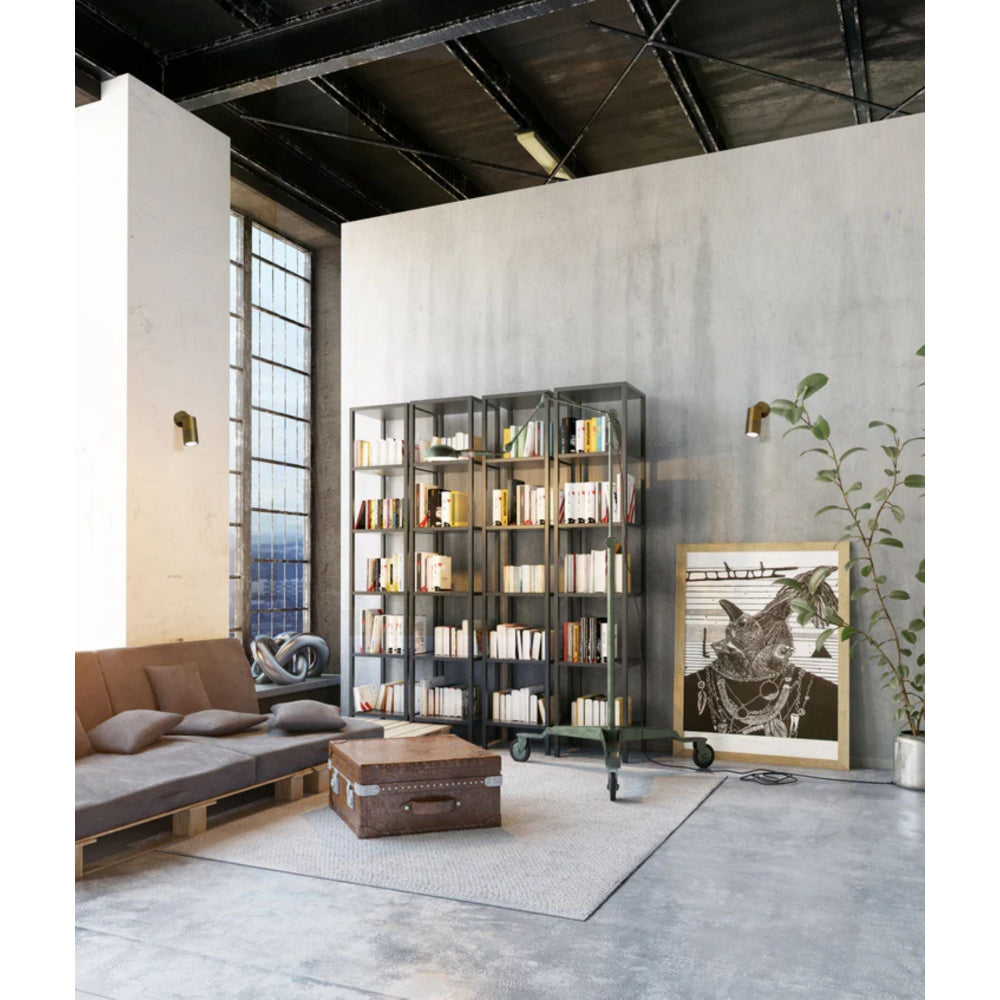 CLA - 35W Aged Brass Exterior Wall Pillar Spot Light-CLA Lighting-Ozlighting.com.au