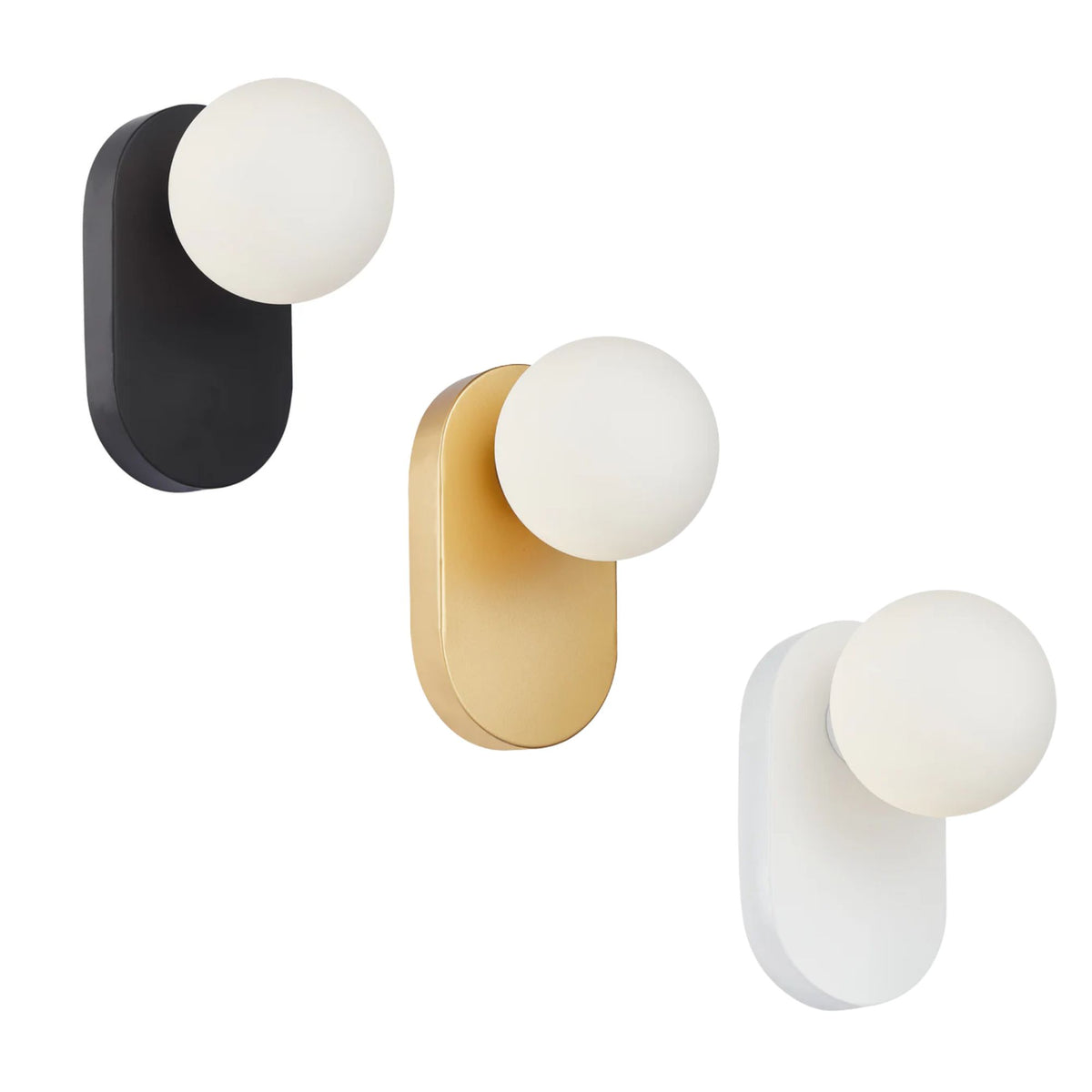 CLA BALLE 10W Oblong Base Wall Light-CLA Lighting-Ozlighting.com.au