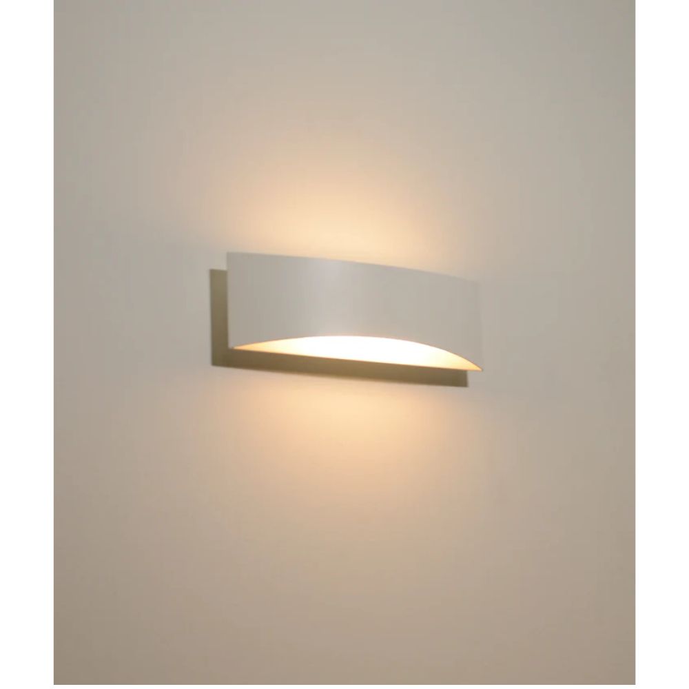 CLA BRISTOL - 8W LED Curved Up/Down Dimmable Wall Light-CLA Lighting-Ozlighting.com.au