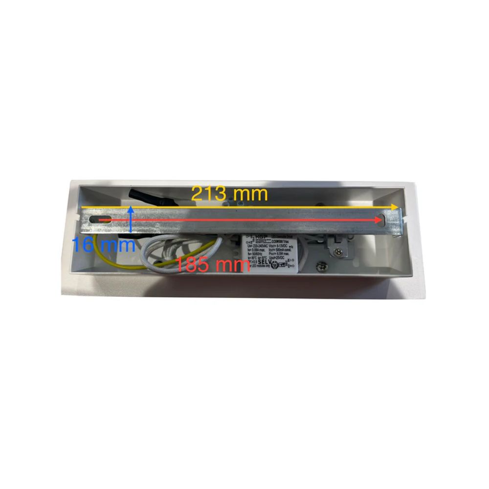 CLA BRISTOL - 8W LED Curved Up/Down Dimmable Wall Light-CLA Lighting-Ozlighting.com.au