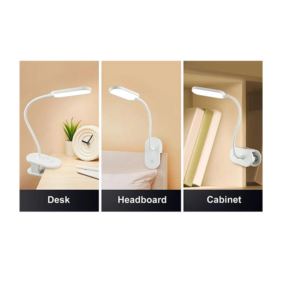 CLA BUDDY - 2.5W LED Rechargeable Portable Touch Clip Lamp-CLA Lighting-Ozlighting.com.au