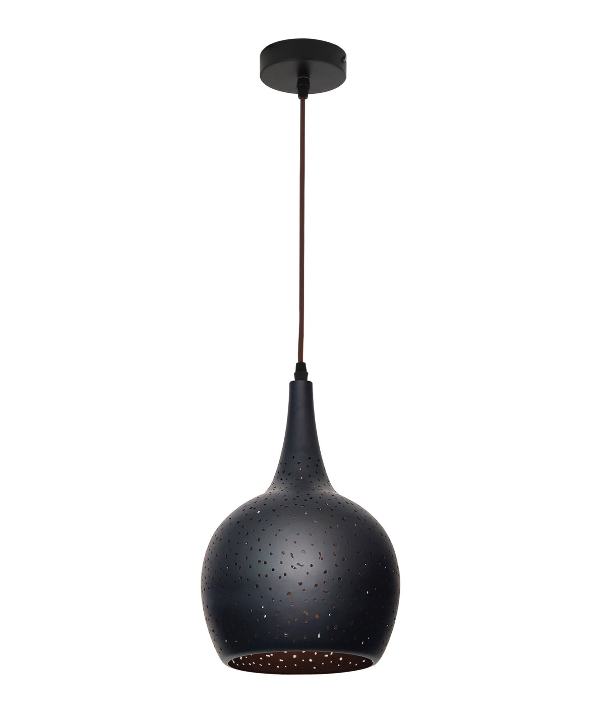 CLA CELESTE Pendant - Bohemian Rustic Embossed Bell Shape-CLA Lighting-Ozlighting.com.au