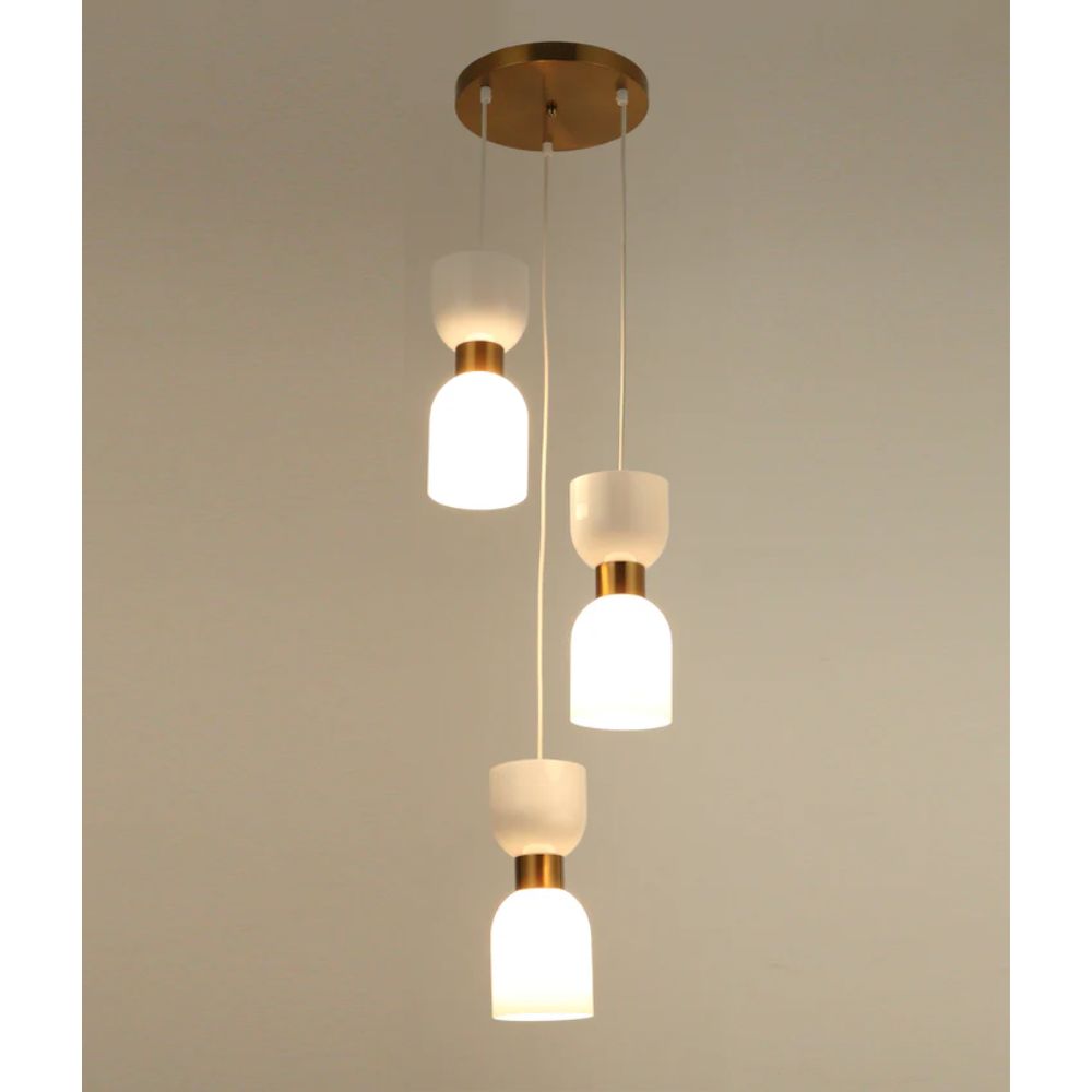 CLA CLESSIDRA - 3 Light Multiple Round Base Pendant-CLA Lighting-Ozlighting.com.au