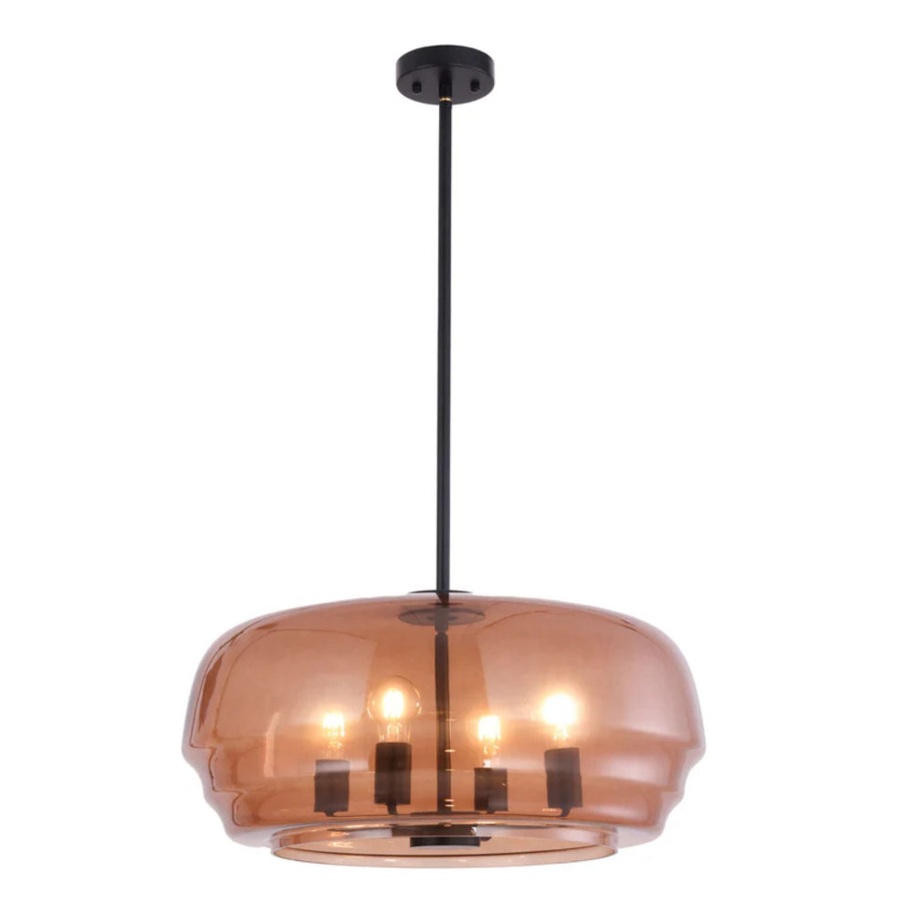CLA CUAD - 4 Light Pendant | Amber-CLA Lighting-Ozlighting.com.au