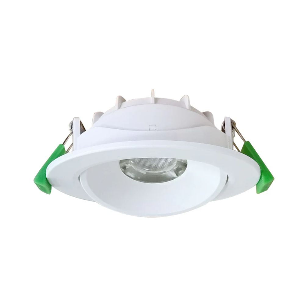 CLA FIREFLY01A - 8W LED Gimbal Tri-CCT Recessed Downlight-CLA Lighting-Ozlighting.com.au