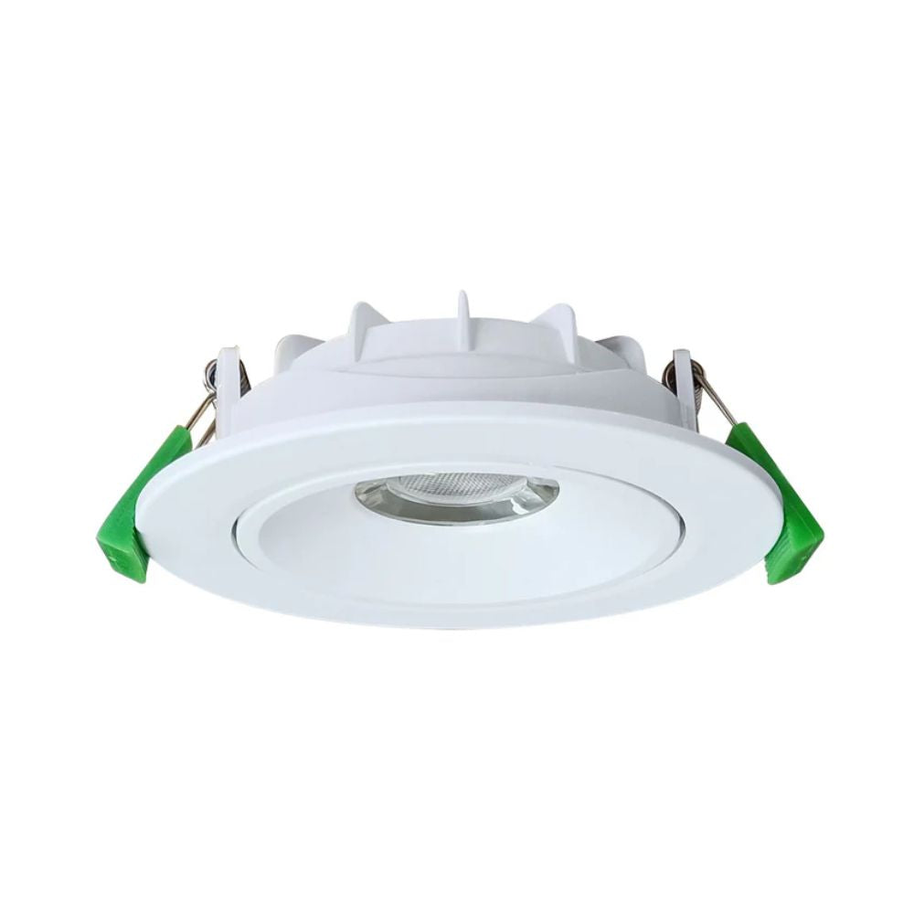 CLA FIREFLY01A - 8W LED Gimbal Tri-CCT Recessed Downlight-CLA Lighting-Ozlighting.com.au
