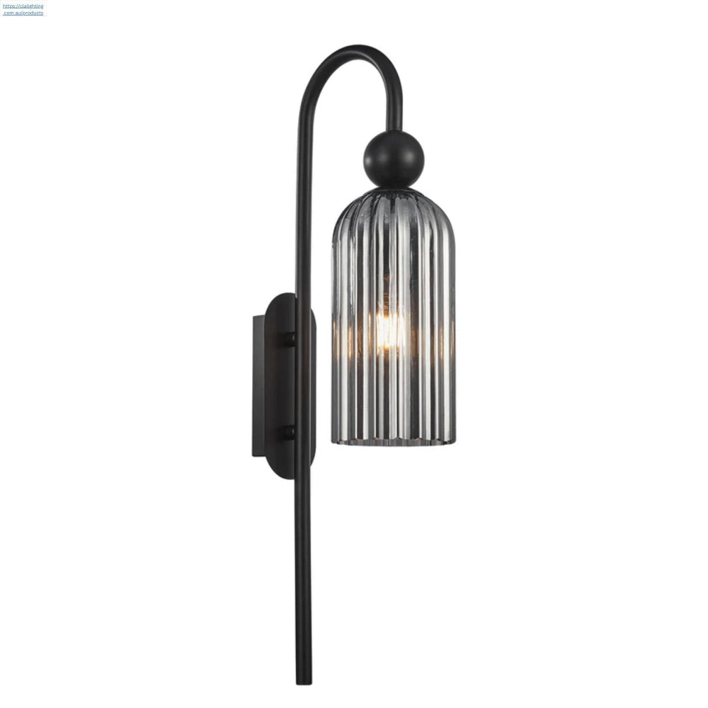 CLA FLAUTA - 40W Round Top Cylinder Ribbed Wall Lights-CLA Lighting-Ozlighting.com.au