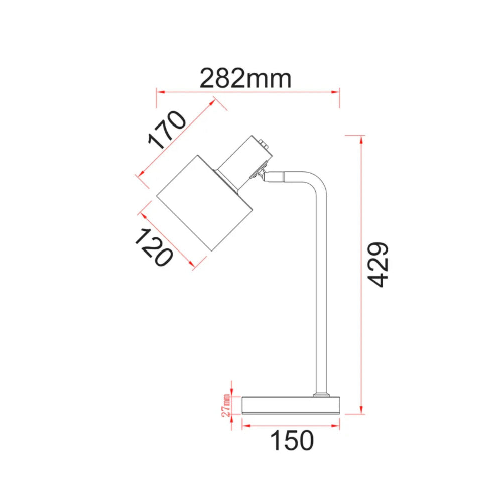 CLA FLOTAR - 60W Table Lamp-CLA Lighting-Ozlighting.com.au