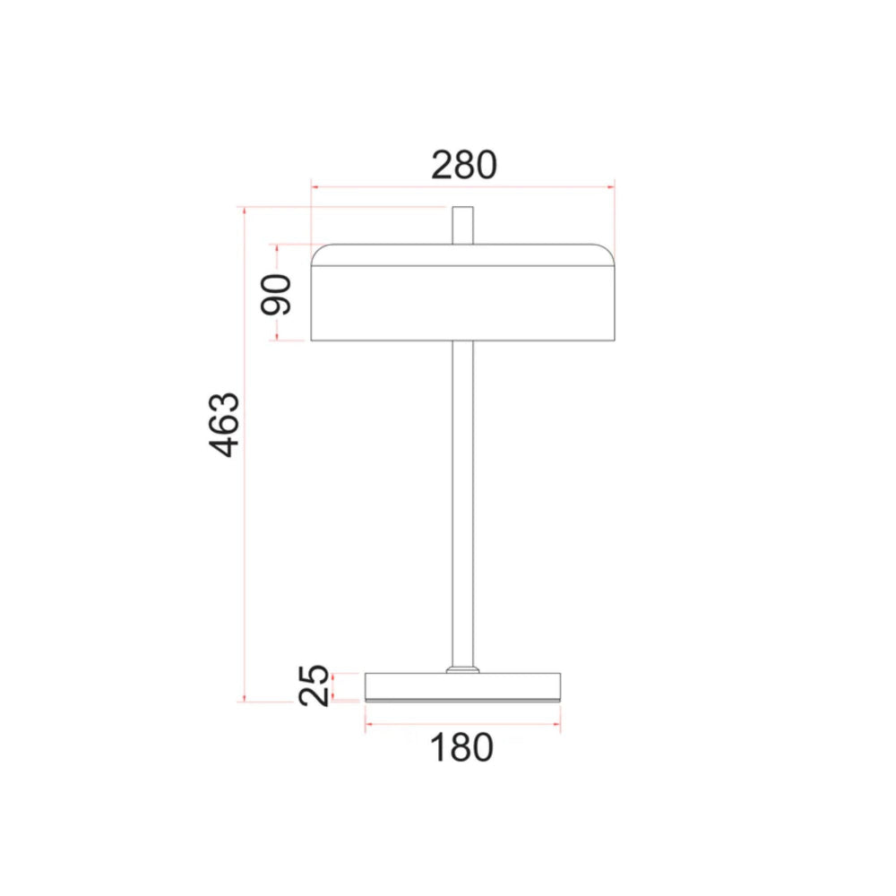 CLA KELLO - Drum Shade Table Lamp-CLA Lighting-Ozlighting.com.au