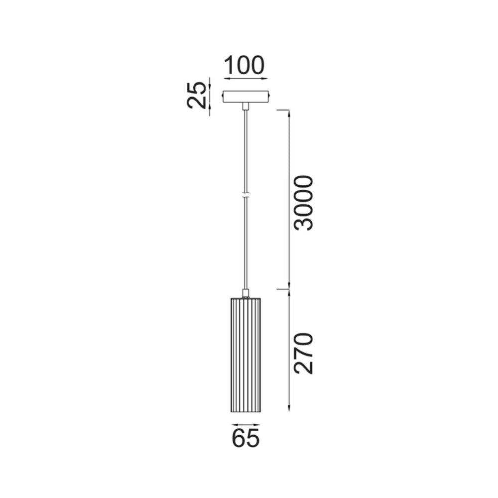 CLA KOLONNE 1-Light Pendant-CLA Lighting-Ozlighting.com.au