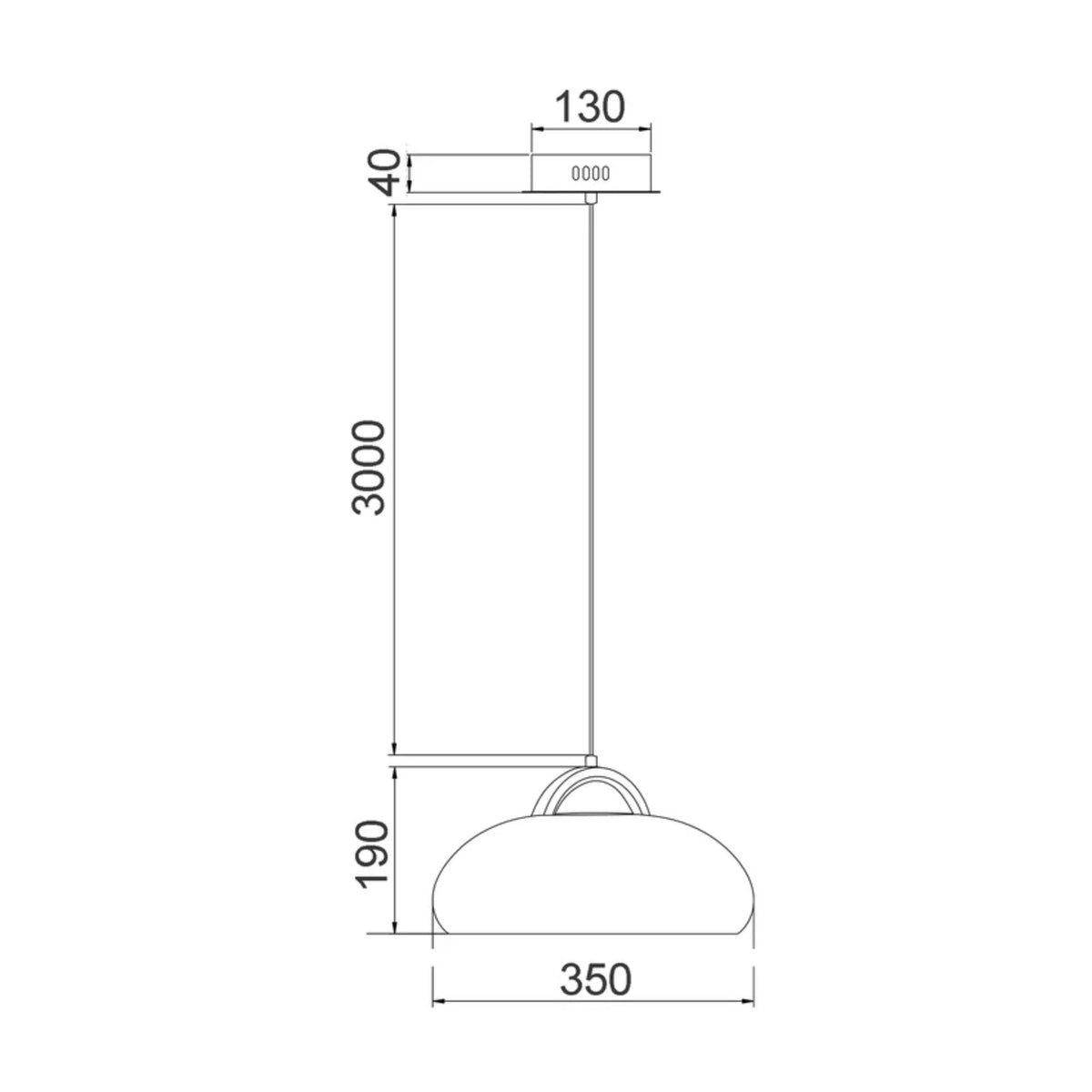 CLA KUPOL Dome Tri-Colour LED Pendant Light-CLA Lighting-Ozlighting.com.au