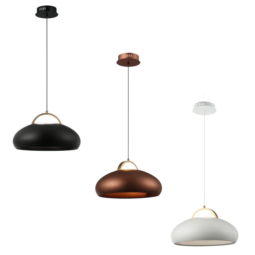 CLA KUPOL Dome Tri-Colour LED Pendant Light-CLA Lighting-Ozlighting.com.au
