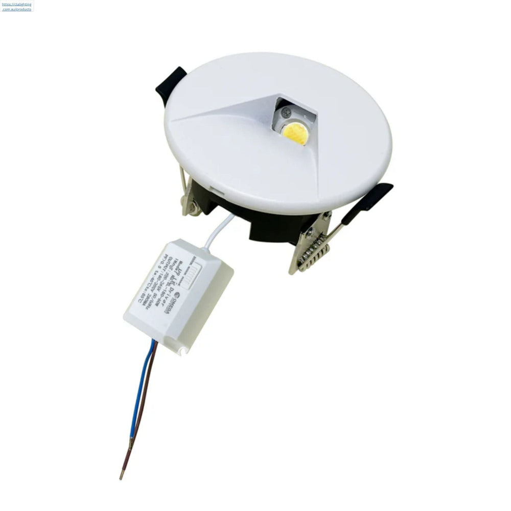 CLA LED Step Light - Tri-Colour, Recessed, Round-CLA Lighting-Ozlighting.com.au