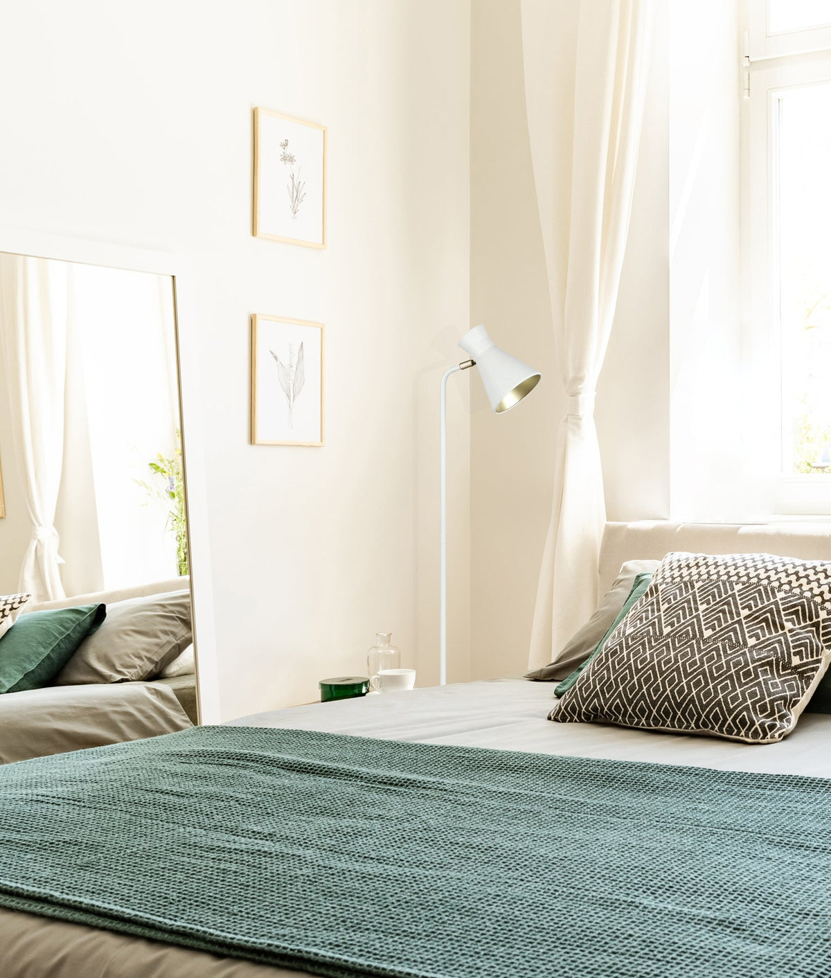 CLA MECTO Floor Lamp - Cone, Iron, Adjustable-CLA Lighting-Ozlighting.com.au