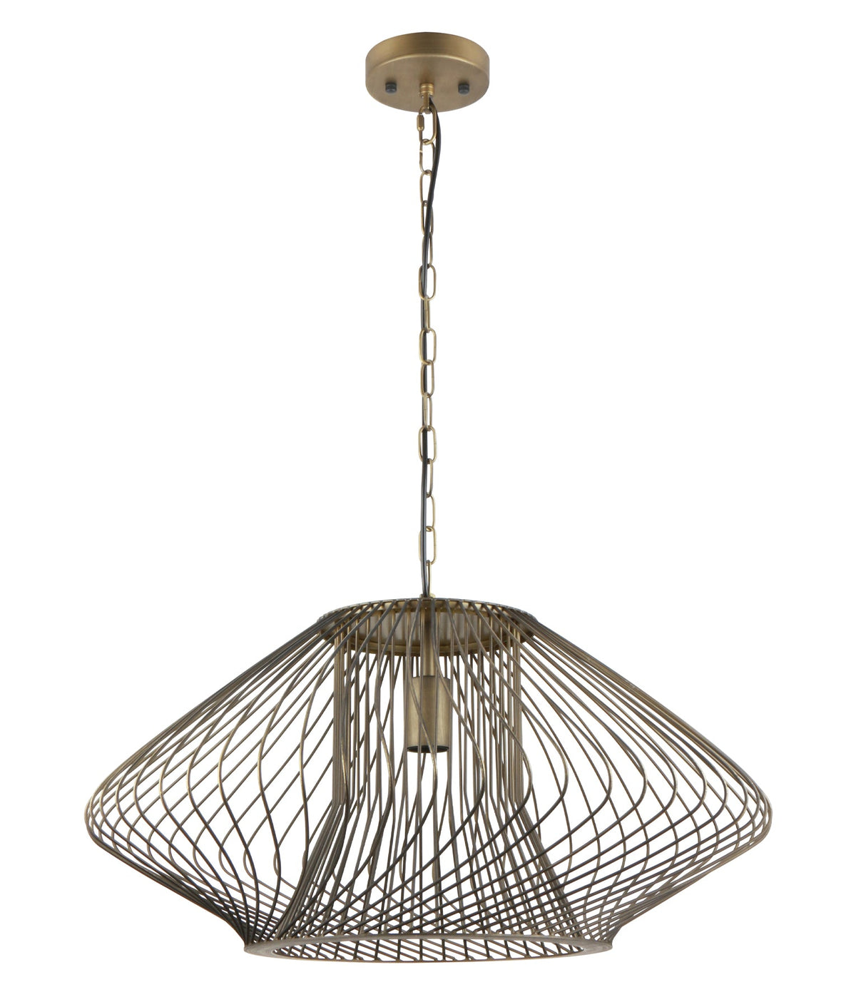 CLA PARRILLA Pendant - Oval, Iron-CLA Lighting-Ozlighting.com.au