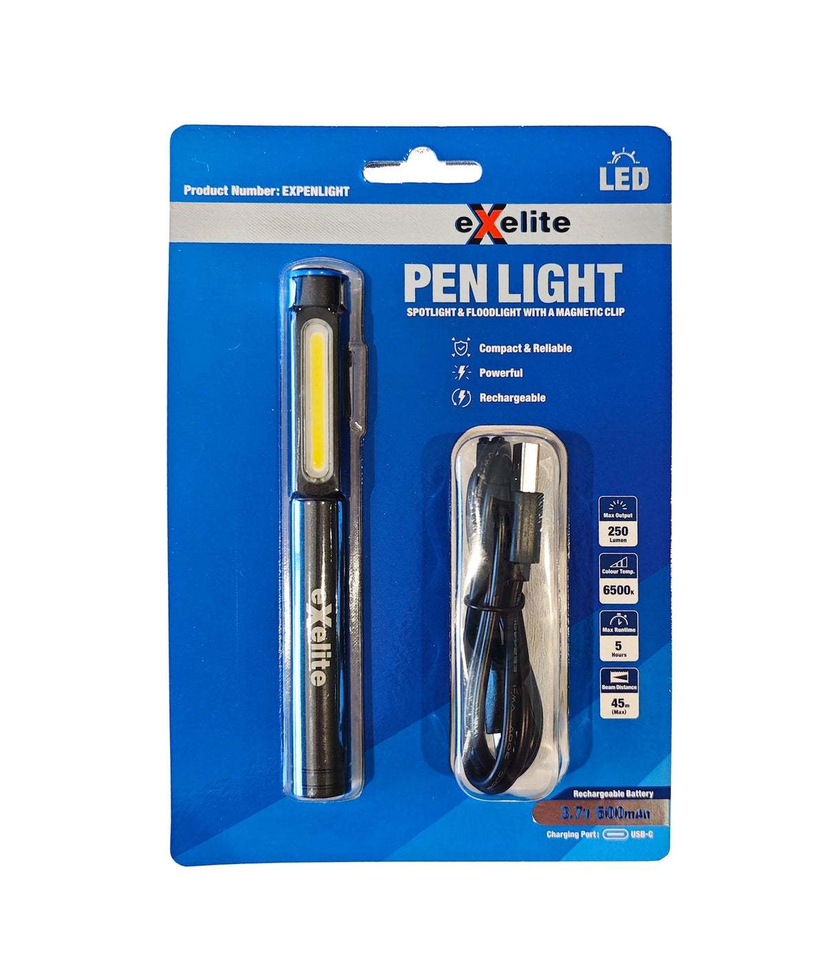 CLA PEN LIGHT Spotlight & Floodlight - Magnetic Clip-CLA Lighting-Ozlighting.com.au