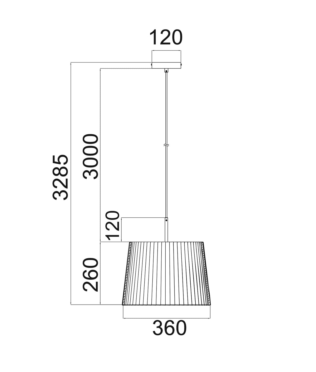 CLA PREGA Pendant - Indoor Slanted Pleated Fabric Shade Lights-CLA Lighting-Ozlighting.com.au