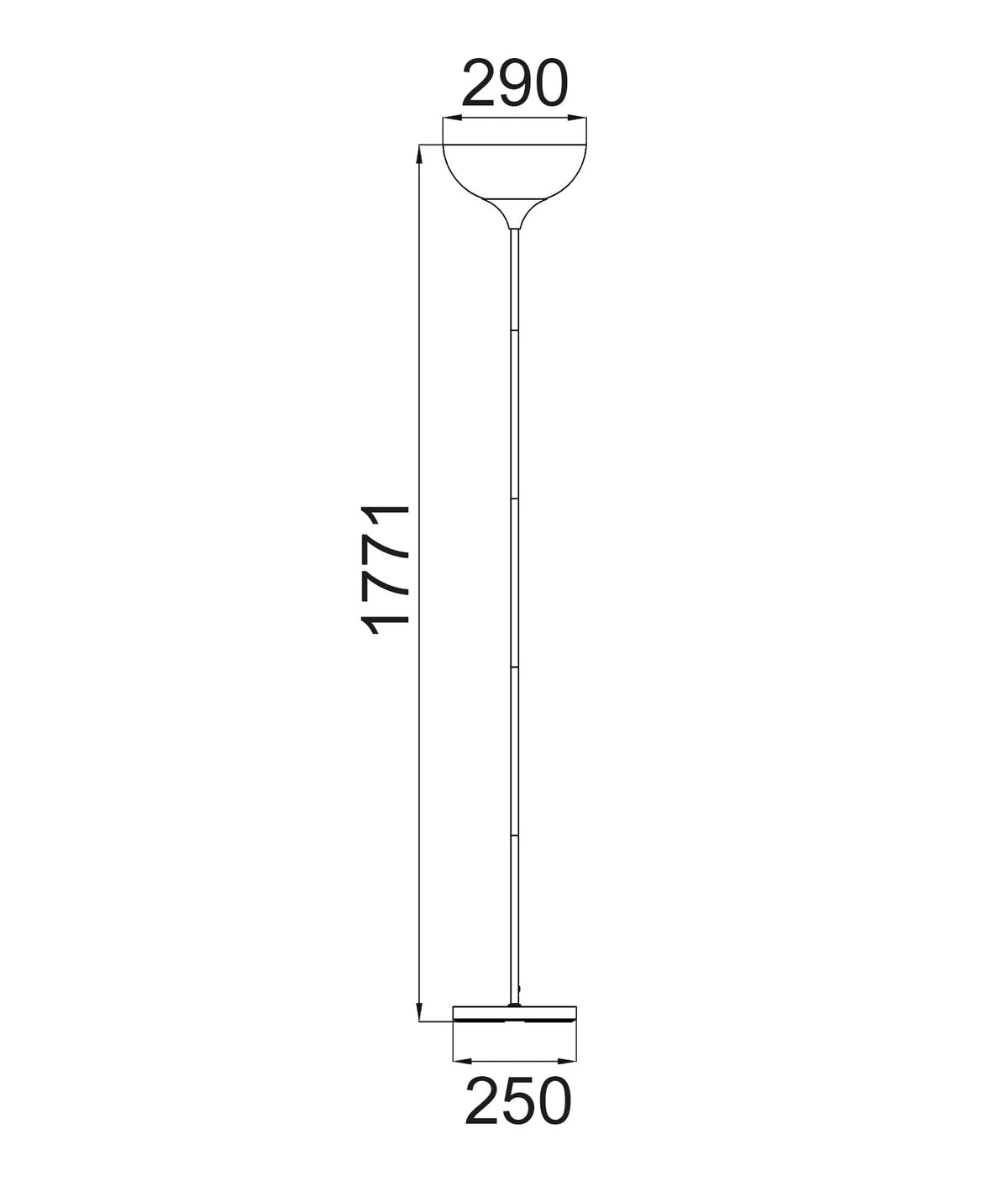 CLA PROGETTO Floor Lamp - Iron-CLA Lighting-Ozlighting.com.au