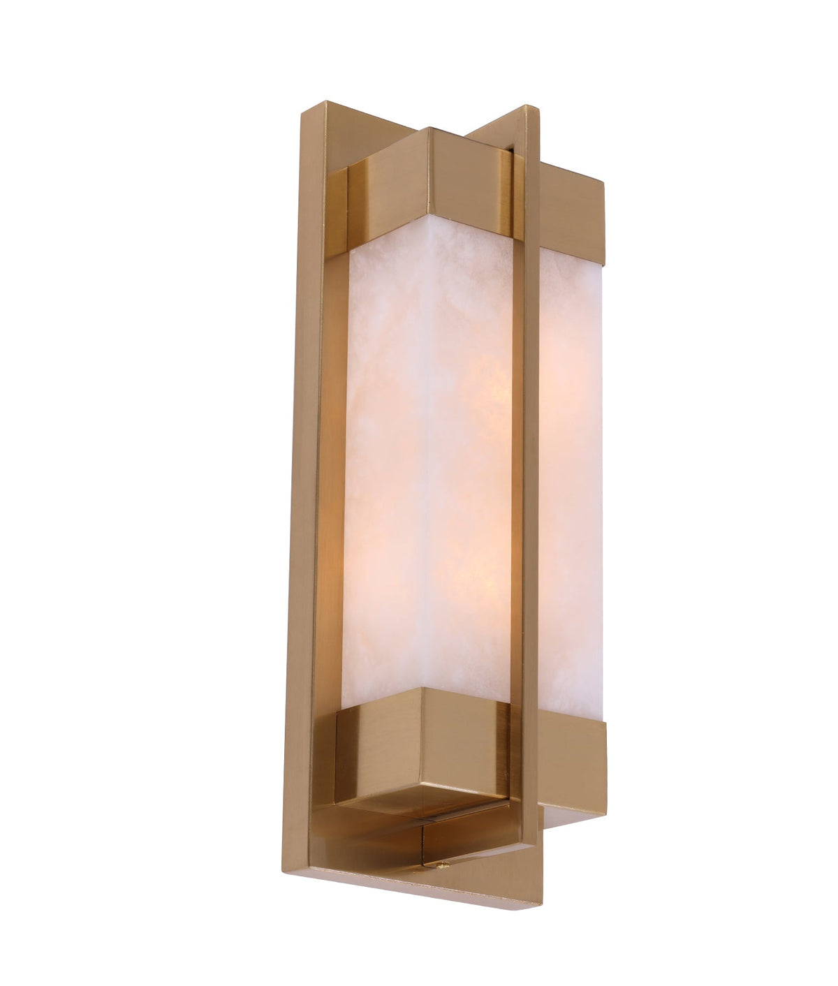 CLA PUENTE Wall Light - Rectangular, Marble, Brass-CLA Lighting-Ozlighting.com.au
