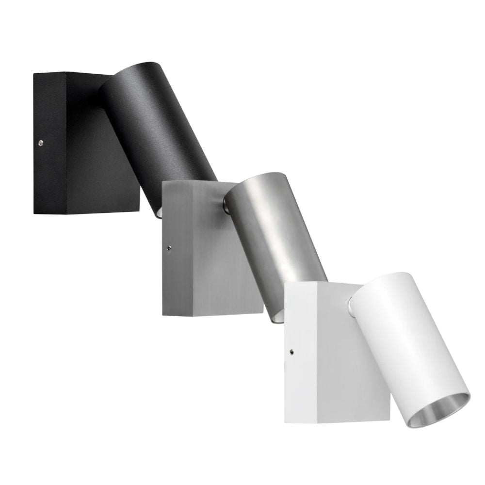 CLA SEC - 8W LED Single Adjustable Wall/Pillar Light-CLA Lighting-Ozlighting.com.au