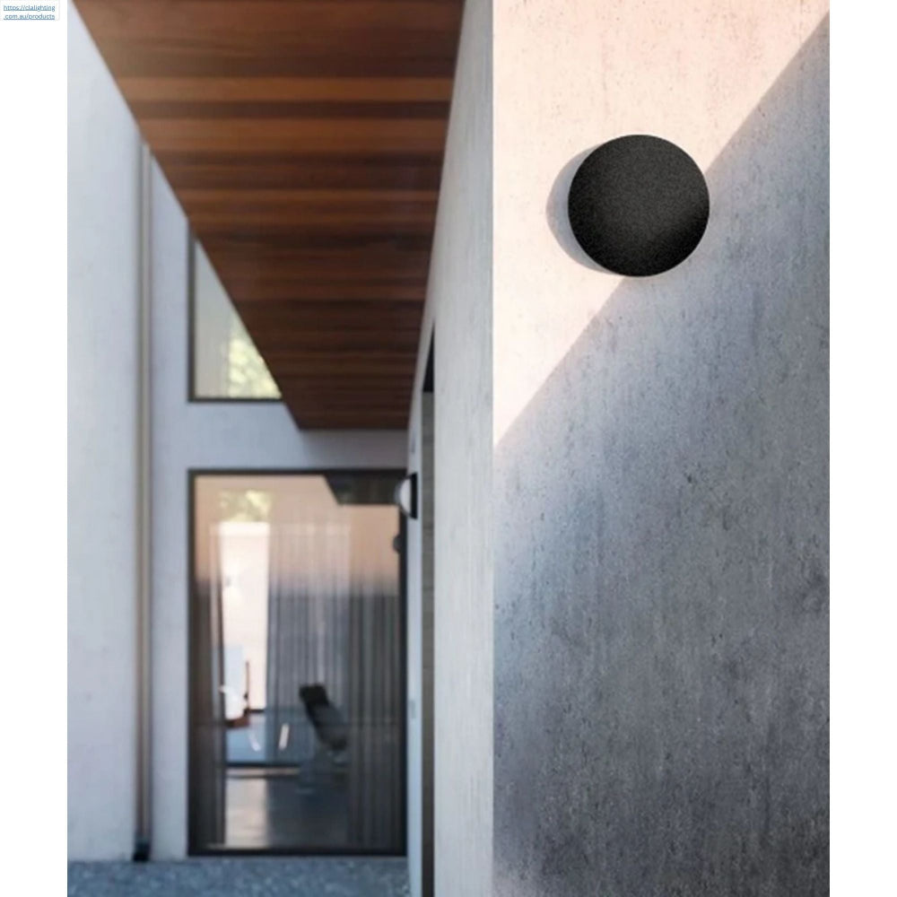 CLA SHADOWTRI LED Wall Light - Tri-Colour, Round, 180mm-CLA Lighting-Ozlighting.com.au
