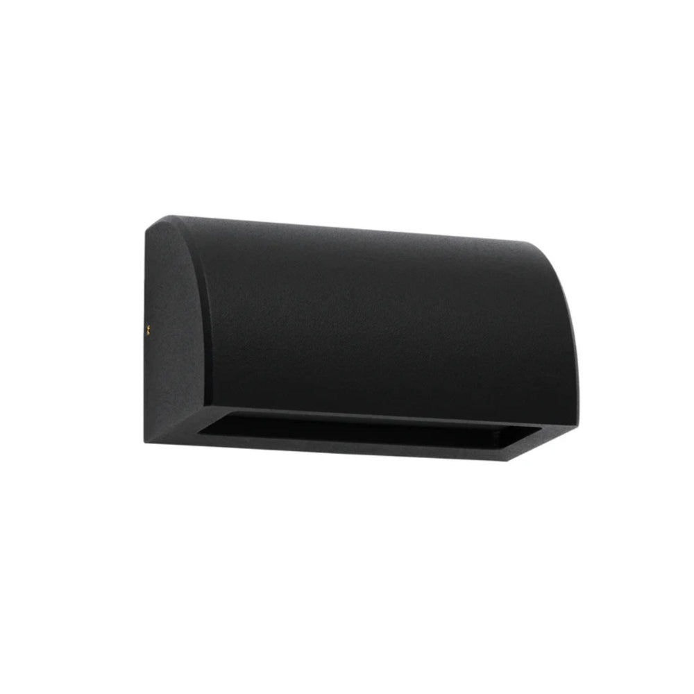 CLA STE - 20W Black Curved Surface Mounted Wall Light-CLA Lighting-Ozlighting.com.au